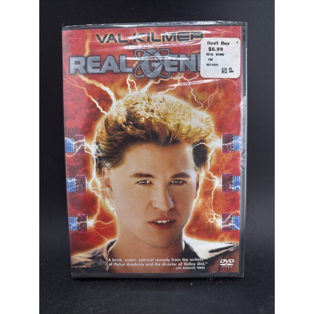 Real Genius DVD Sealed Val Kilmer Special Edition
